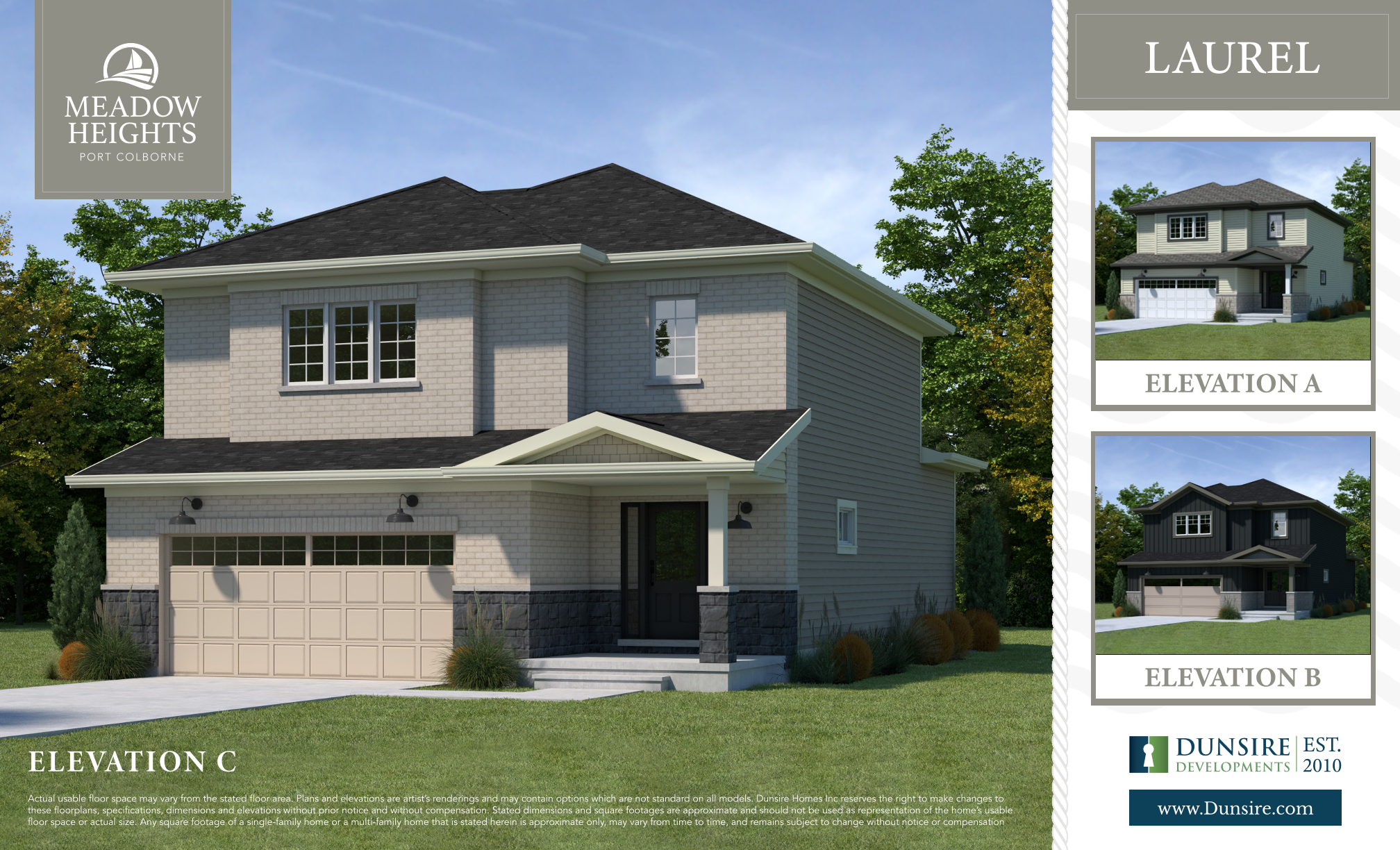 Laurel elevation